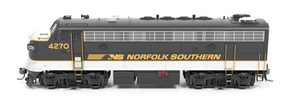 Broadway Limited Imports HO 9700 - EMD F7A/B Diesel Locomotive Set "Norfolk Southern" #4270, 4275 (Tuxedo, black, white, gold) w/DCC/Paragon4Sound