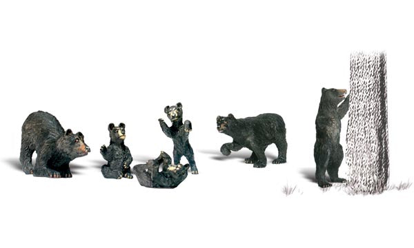 Woodland Scenics HO A1885 - Black Bears