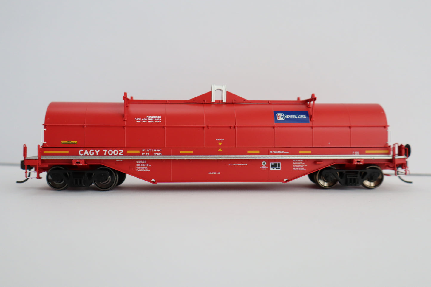 Atlas HO 20007464 -Master - 42' Coil Steel Car "CAGY" (ServerCorr) #7032