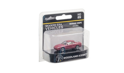 Woodland Scenics HO AS5361 - Maroon Coupe