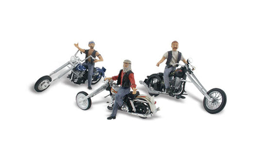 Woodland Scenics HO AS5554 - Bad Boy Bikers