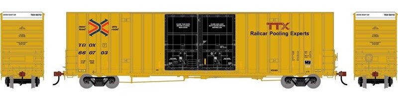 Athearn HO ATHN-2271 - 60' Gunderson High Cube Double Door Box Car "TBOX" #660703