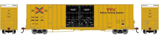 Athearn HO ATHN-2273 - 60' Gunderson High Cube Double Door Box Car "TBOX" #663644