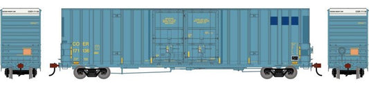 Athearn HO ATHN-2280 - 60' Gunderson High Cube Double Door Box Car "COER" #171136 (Primed For Grime)