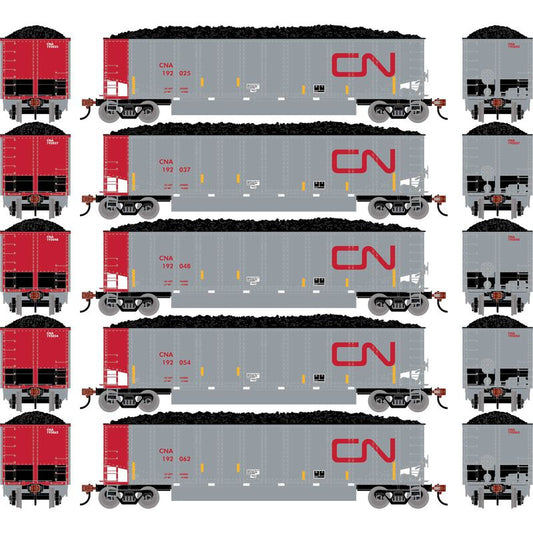 Athearn HO ATHN-2299 - Bethgon Coalporter w/Coal Load "CNA"  (5 Car Set)