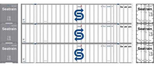 Athearn HO ATHN-2329 - 53' Stoughton Container "STLU"  Legendary Liveries (3 Car Set)