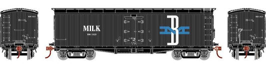 Athearn HO 2343 - 40' Pfaudler Wood Milk Car "Boston and Maine" #1929