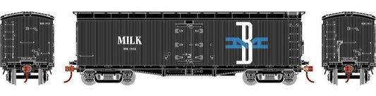 Athearn HO 2344 - 40' Pfaudler Wood Milk Car "Boston and Maine" #1931