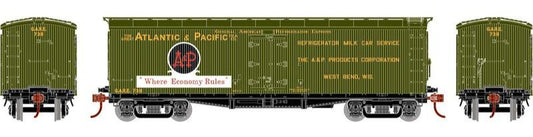 Athearn HO 2354 - 40' Pfaudler Wood Milk Car "Atlantic & Pacific" #738 (GARE)