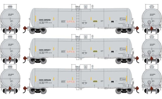 Athearn HO 2401 - 30K Gallon Ethanol Tank Car "CHVX" #295010/295017/295026 (3 Car Set)