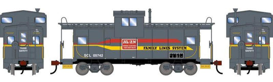 Athearn HO 2443 - Wide-Vision Caboose "Seaboard Coast Line" #05742 (Family Lines)