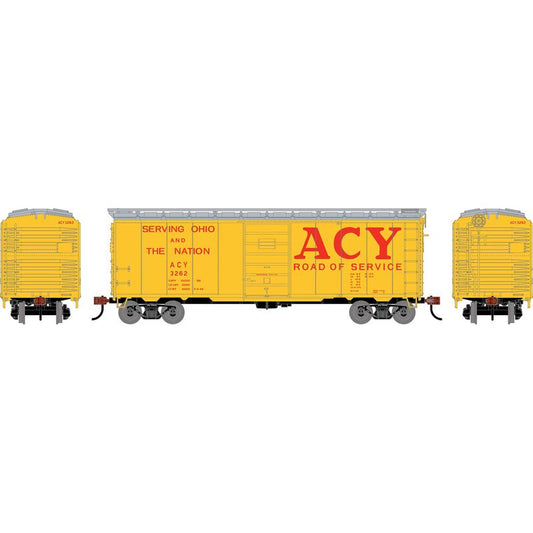 Athearn HO 2631 - 40' Superior Door Box Car "Akron, Canton & Youngstown" #3262