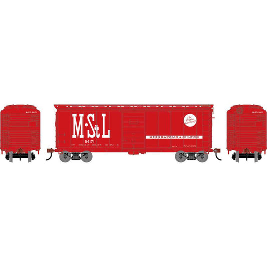 Athearn HO 2634 - 40' Superior Door Box Car "Minneapolis & St. Louis" #54171