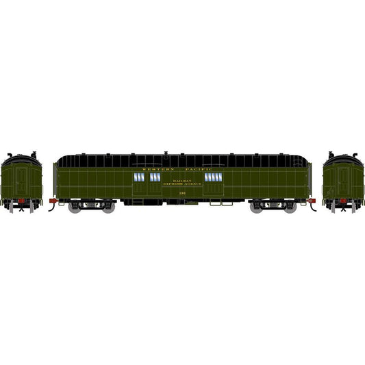 Athearn HO 2645 - 60' Pullman Common Standard Baggage Car "Western Pacific" #136