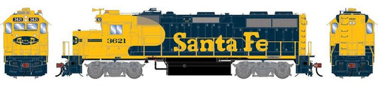 Athearn HO ATHNG-1963 - Genesis - GP39-2 PH I Locomotive "Atchison, Topeka, & Santa Fe" #3621