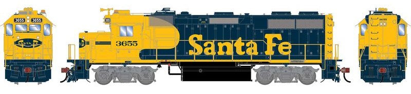 Athearn HO ATHNG-1965 - Genesis - GP39-2 PH I Locomotive "Atchison, Topeka, & Santa Fe" #3655