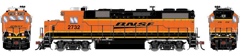 Athearn HO ATHNG-1967 - Genesis - GP39-2 PH IIB Locomotive "Burlington Northern Santa Fe" #2732