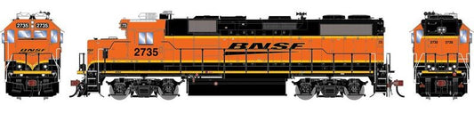 Athearn HO ATHNG-1968 - Genesis - GP39-2 PH IIB Locomotive "Burlington Northern Santa Fe" #2735