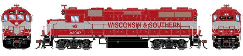 Athearn HO ATHNG-1975 - Genesis - GP39-2 PH I Locomotive "WAMX" #3947 (Wisconsin Southern)