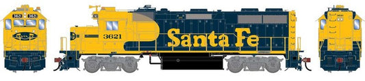 Athearn HO ATHNG-1979 - Genesis - GP39-2 PH I Locomotive w/DCC & Sound "Atchison, Topeka, & Santa Fe" #3621