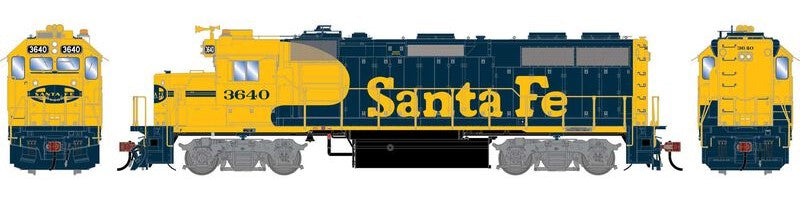 Athearn HO ATHNG-1980 - Genesis - GP39-2 PH I Locomotive w/DCC & Sound "Atchison, Topeka, & Santa Fe" #3640