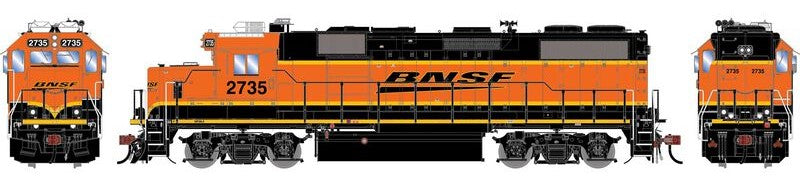 Athearn HO ATHNG-1984 - Genesis - GP39-2 PH IIB Locomotive w/DCC & Sound "Burlington Northern Santa Fe" #2735