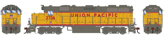 Athearn HO ATHNG-1986 - Genesis - GP39-2 PH I Locomotive w/DCC & Sound "Union Pacific" #2736