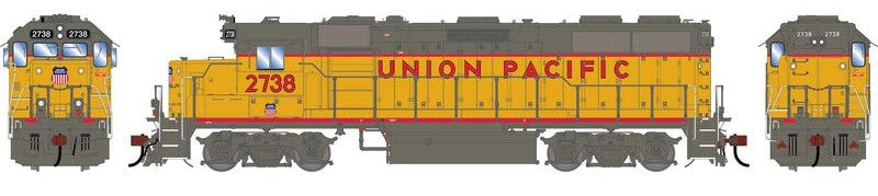 Athearn HO ATHNG-1987 - Genesis - GP39-2 PH I Locomotive w/DCC & Sound "Union Pacific" #2738