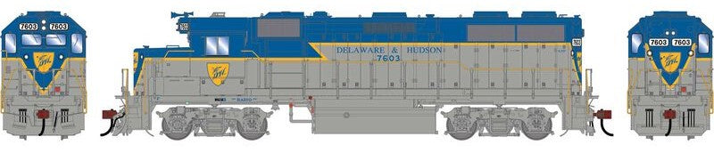 Athearn HO ATHNG-1992 - Genesis - GP39-2 PH I Locomotive w/DCC & Sound "Delaware Hudson" #7603