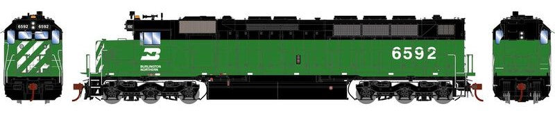 Athearn HO ATHNG-2000 - Genesis - SDP45 Locomotive "Burlington Northern" #6592