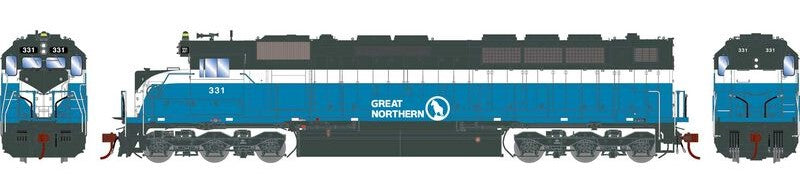 Athearn HO ATHNG-2004 - Genesis - SDP45 Locomotive "Great Northern" #331