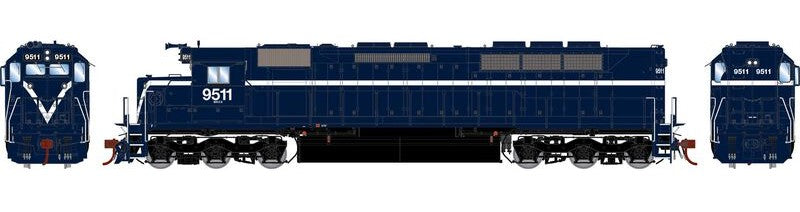 Athearn HO ATHNG-2007 - Genesis - SDP45 Locomotive "MKCX" #9511