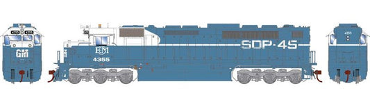 Athearn HO ATHNG-2009 - Genesis - SDP45 Locomotive "EMDX" #4355 (Legendary Liveries) Demonstrator