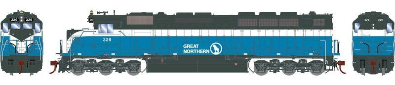 Athearn HO ATHNG-2026 - Genesis - SDP45 Locomotive w/DCC & Sound "Great Northern" #329