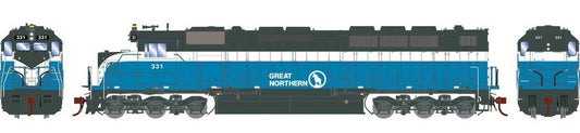 Athearn HO ATHNG-2027 - Genesis - SDP45 Locomotive w/DCC & Sound "Great Northern" #331