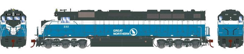 Athearn HO ATHNG-2028 - Genesis - SDP45 Locomotive w/DCC & Sound "Great Northern" #332