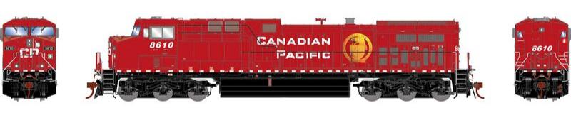 Athearn HO 2044 - Genesis - AC4400CW Diesel Locomotive "Canadian Pacific" #8610