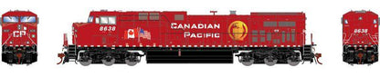 Athearn HO 2046 - Genesis - AC4400CW Diesel Locomotive "Canadian Pacific" #8638 (Dual Flags)