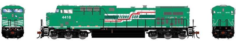 Athearn HO 2047 - Genesis - AC4400CW Diesel Locomotive "FSRR" #4416