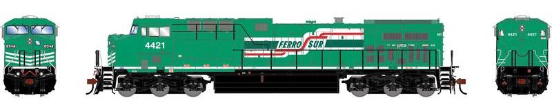 Athearn HO 2048 - Genesis - AC4400CW Diesel Locomotive "FSRR" #4421