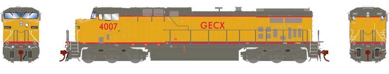 Athearn HO 2055 - Genesis - AC4400CW Diesel Locomotive "GECX" #4007