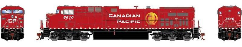 Athearn HO 2062 - Genesis - AC4400CW Diesel Locomotive "Canadian Pacific" #8610