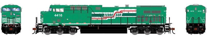 Athearn HO 2065 - Genesis - AC4400CW Diesel Locomotive "FSRR" #4416