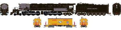 Athearn HO 2077 - Genesis - 4-8-8-4 'Big Boy' Locomotive & CA-11 Caboose w/DCC & Sound "Union Pacific" #4014