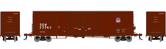 Athearn HO 2211 -Genesis - 50' PC&F Smooth Side Box Car w/14' Plug Door "Union Pacific" SSW #23562