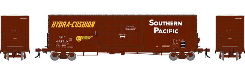 Athearn HO 2215 -Genesis - 50' PC&F Smooth Side Box Car w/14' Plug Door "Southern Pacific" #694710