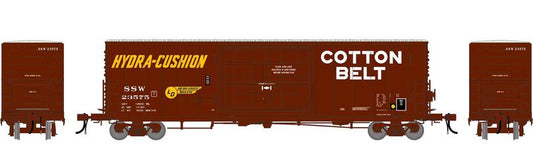 Athearn HO 2219 -Genesis - 50' PC&F Smooth Side Box Car w/14' Plug Door "Cotton Belt" SSW #23575