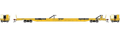 Athearn HO 2234 -Genesis - F89-F Flat Car "XTTX" #150245 (Yellow)