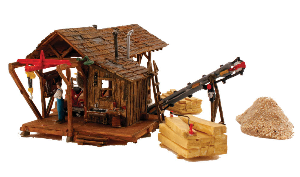 Woodland Scenics HO BR5044 - Buzz's Sawmill