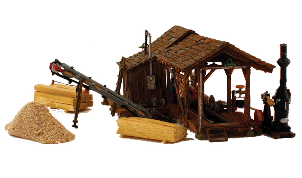 Woodland Scenics HO BR5044 - Buzz's Sawmill